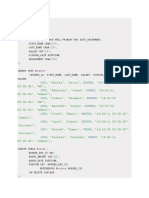 Top 50 SQL Questions