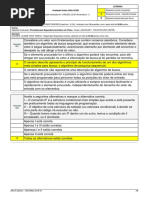 Avaliação Algoritmo Programação 4 5 6