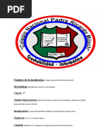 Proyecto 3° Año Rodrigo Ledezma y Lucas Martinez