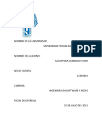 Base de Datos para Ingenieria Entregable 1.