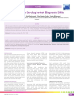 Pemeriksaan Serologi Untuk Diagnosis Sifilis