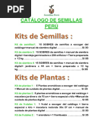 Catalogo - Semillas Peru