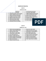 Grupos de Practica y Temas