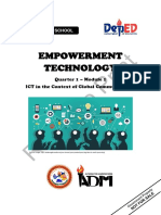 Empowerment Technologies Q1 Modules 1 - 2