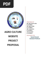 Agro Culture Project Proposal