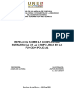 03 Reflexion Sobre La Complejidad Estrategica de La Geopolitica en La Funcion Policial Tsu Investigacion Penal Roswers Zapata