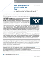 Dexamethasone Versus Betamethasone For Preterm Birth: A Systematic Review and Network Meta-Analysis