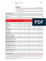 Technical Datasheet: Properties Unit Value Test Method Value Test Method Test Specimen O-Ring