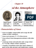 Gases and The Atmosphere: Robert Boyle 1627-1691. Jacques Charles 1746-1823. J. Charles 1783