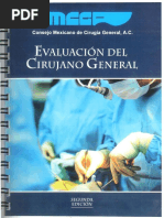 Copia de Evaluación Del Cirujano General Consejo Mexicano de Cirugía General AC 2a Edición