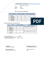 Rincian Minggu Efektif KLS 8