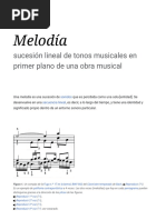 Melodía