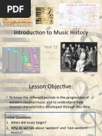 Introduction To Music History