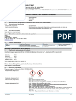 Fiche Donnees Securite CARLYBIO ESP