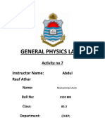 General Physics Lab#1: Instructor Name