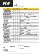 Topdrive Inspection Testing Document