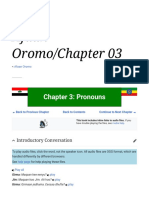 Afaan Oromo-Chapter 03 - Wikibooks, Open Books For An Open World