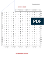 Matriz de Letras 7