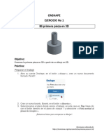 Onshape - Ejercicio 01