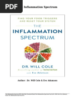 Ebook The Inflammation Spectrum Author Dr. Will Cole & Eve Adamson Free