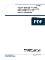 User's Manual: EJX110A, EJX120A, EJX130A, EJX310A, EJX430A and EJX440A Differential Pressure and Pressure Transmitters