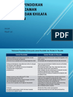 Perbezaan Pendidikan Islam Pada Zaman Rasulullah Dan Khulafa - Najmi p1.01