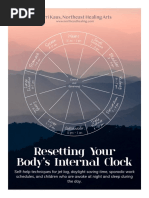 GUIDE Resetting Your Body's Internal Clock by Northeast Healing Arts