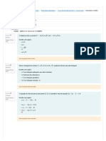 Questionário Sobre Geometria Analítica - Revisão Da Tentativa