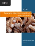 Programa Maestro Camaron de Cultivo Oaxa