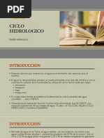 Ciclo Hidrológico