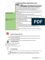 Learning Task 13:: Exploring More Interactive and Innovative Teaching Strategies For Diverse Learners