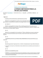 DESARROLLAR OTROS MÉTODOS PARA LA IDENTIFICACIÓN DE LACTONAS - Biografías - Carlos Hilario