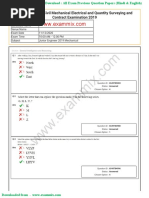 SSC JE Mechanical Question Paper 11.december.2020 1st Shift