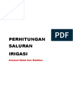 Perhitungan Saluran Irigasi Teknik Sipil