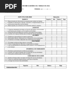 Criterios de Evaluación QUINTO