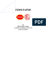 Term Paper On Pran RFL Group