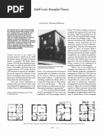 Adolf Loos's Raumplan Theory