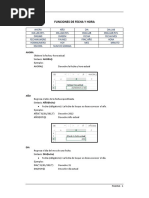 Funciones de Fecha y Hora