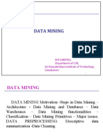 Data Mining: M.P.Geetha, Department of CSE, Sri Ramakrishna Institute of Technology, Coimbatore