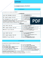 A1-A2 Grammaire Comparaison Corrigc3a9