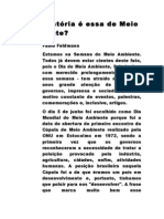 Que História É Essa de Meio Ambiente