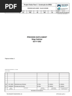 Slug Catcher Process Data Sheet 02-V-1202: Projeto Falcão Fase 2 - Construção Da GRDU