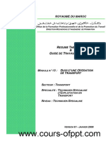 Guide Suivi D'une Opération de Transport