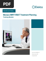 Monaco IMRT/VMAT Treatment Planning: Training Module