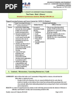 NCM 113 Module 1 Concept of CHN