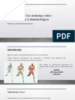 Estructura de Los Sistemas Osteoartromuscular e Inmunológico