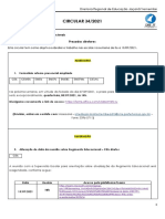 Circular 34 2021 Unidades Diretas