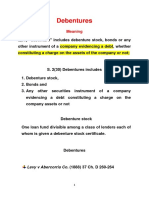 4 - Debentures - Meaning & Kinds