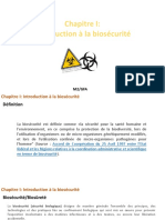 Chapitre I Biosécurité 2021