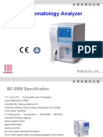 Mindray BC-2800 Training